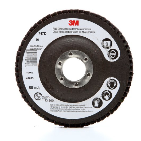 3M™ Δίσκος Φλαπ 747D, T27, 5.2 cm  x 2.22 cm, P120