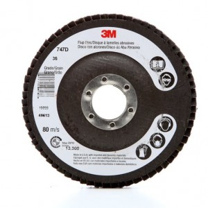 3M™ Δίσκος Φλαπ 747D, T27, 5.2 cm  x 2.22 cm, P60