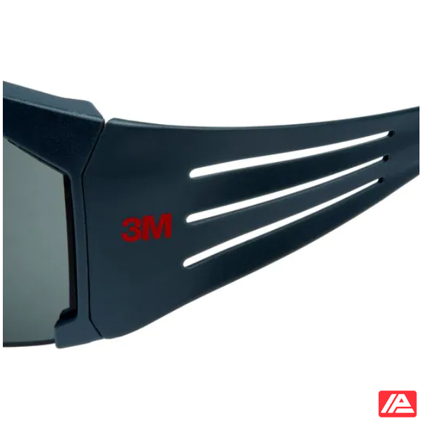 3M™ SecureFit™ 600 Safety Glasses Grey frame Anti-Scratch Grey Polarised Lens SF611AS-EU - Image 2