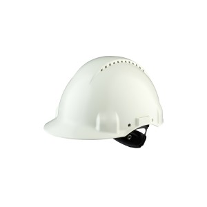 3M™ Κράνος Προστασίας, Uvicator, Κούμπωμα με Κοχλία, Αεριζόμενο, Λευκό, G3000NUV-VI