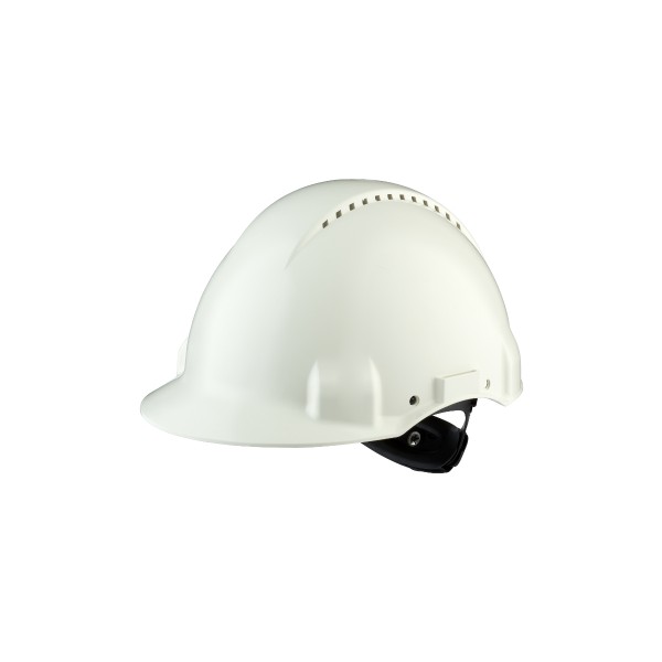3M™ Κράνος Προστασίας, Uvicator, Κούμπωμα με Κοχλία, Αεριζόμενο, Λευκό, G3000NUV-VI