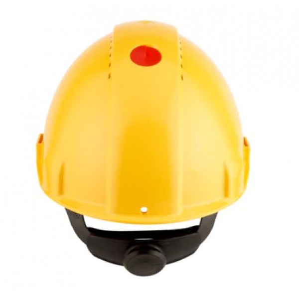 3M™ Κράνος προστασίας, Uvicator, Ratchet, Ventilated, Plastic Sweatband, Yellow, G3000NUV-GU - Image 2