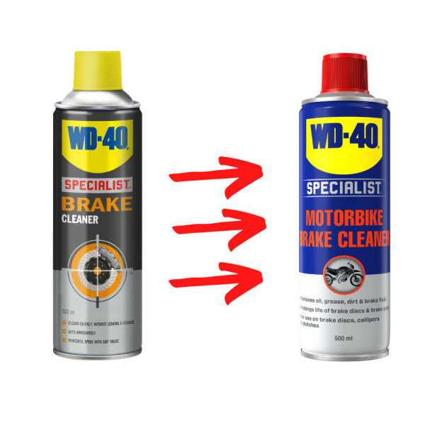 WD-40 Specialist Motorbike Brake Cleaner 500ml Καθαριστικό Φρένων - Image 2