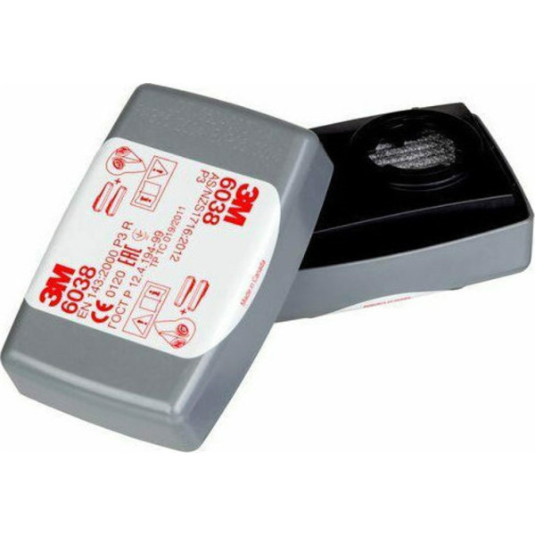 3M™ Φίλτρα Σωματιδίων P3R 6038 - Image 2