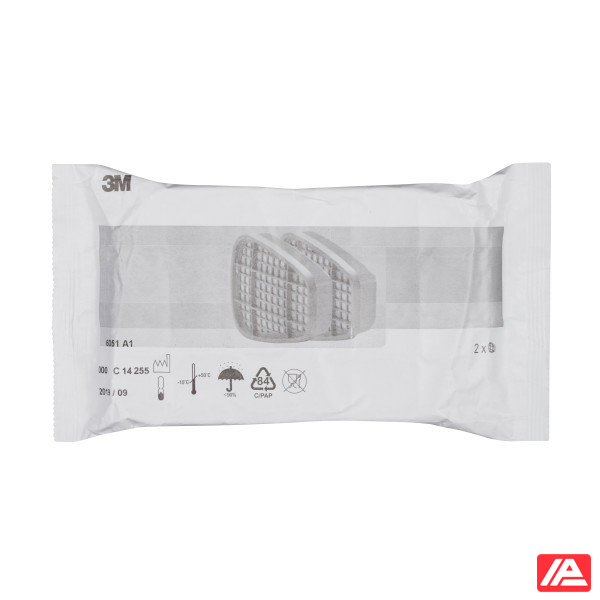 3M™ Φίλτρο Αερίων και Ατμών A1 6051 - Image 4