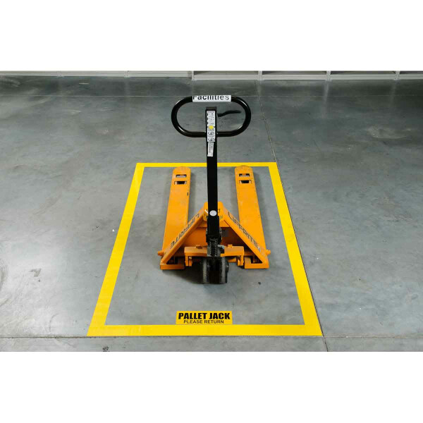 Brady ToughStripe CAUTION ESD AREA Floor Tape - Image 4