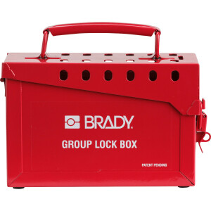 Brady Portable Metal Group Lockout Boxes