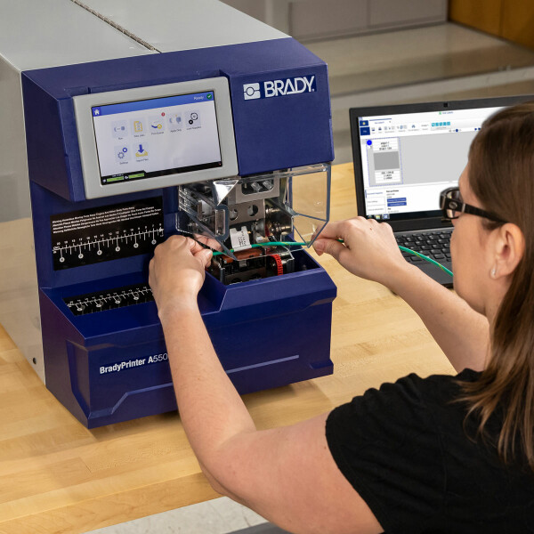 BradyPrinter A5500 Flag Printer Applicator with Product and Wire ID Software Suite - Image 2