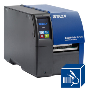 BradyPrinter i7100 300 dpi Industrial Label Printer with Product and Wire ID Software Suite