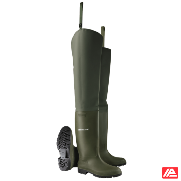 Dunlop Γαλότσες Εργασίας Μηρού Pricemastor 386VP