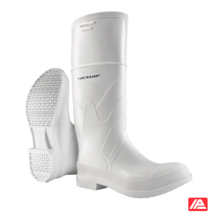 Dunlop Γαλότσες Εργασίας White PVC 8101200