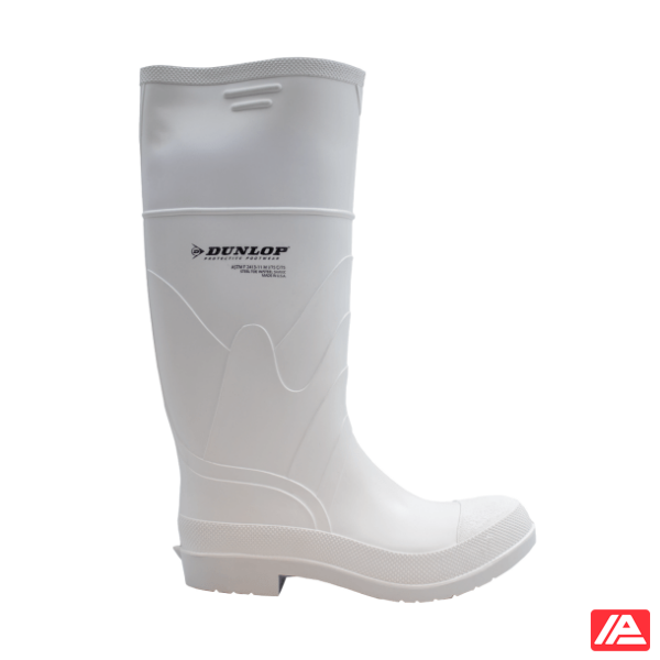 Dunlop Γαλότσες Εργασίας White PVC 8101200 - Image 3