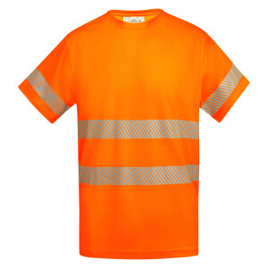Roly Κοντομάνικο Μπλουζάκι Εργασίας Tauri Fluor Orange