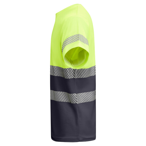 Roly Κοντομάνικο Μπλουζάκι Εργασίας Tauri Lead / Fluor Yellow - Image 3