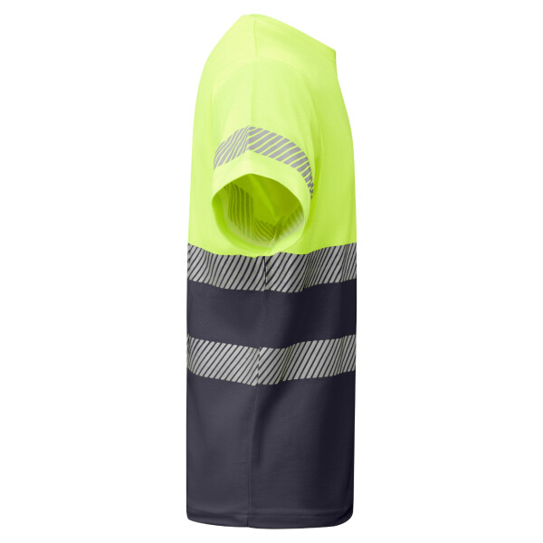 Roly Κοντομάνικο Μπλουζάκι Εργασίας Tauri Lead / Fluor Yellow - Image 4