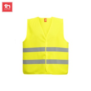 TH Clothes Γιλέκο Εργασίας Alexandria Fluo Yellow