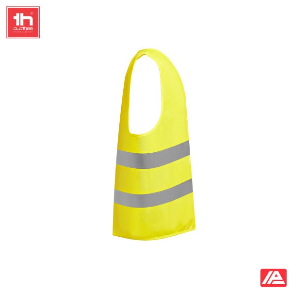TH Clothes Γιλέκο Εργασίας Alexandria Fluo Yellow - Image 3