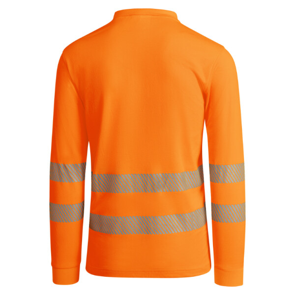 Roly Μακρυμάνικο Polo Εργασίας Atrio LS Fluor Orange - Image 2
