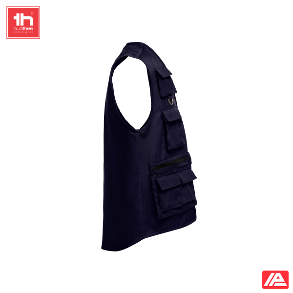 TH Clothes Γιλέκο Εργασίας Pixel Navy Blue - Image 2