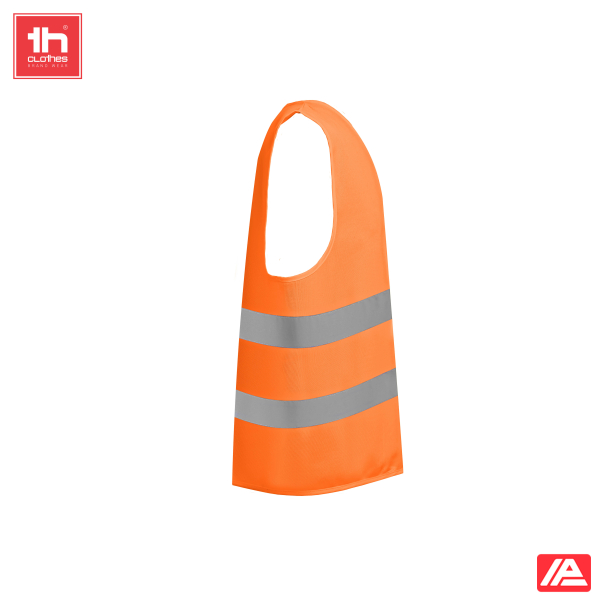 TH Clothes Γιλέκο Εργασίας Alexandria Fluo Orange - Image 3