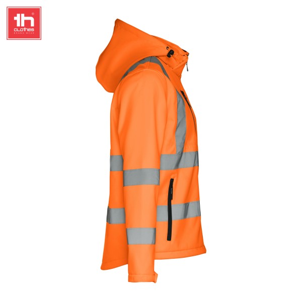 TH Clothes Softshell Μπουφάν Zagreb Work Fluo Orange - Image 4
