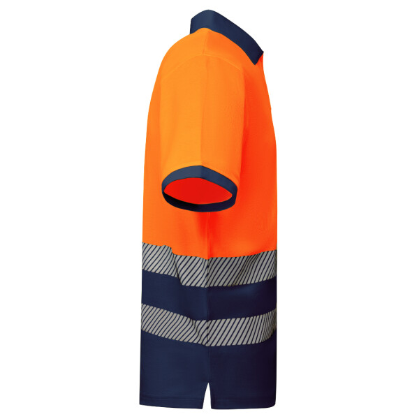 Roly Κοντομάνικο Polo Εργασίας Atrio Navy Blue / Fluor Orange - Image 4