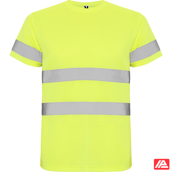 Roly Κοντομάνικο Μπλουζάκι Εργασίας Delta Fluor Yellow