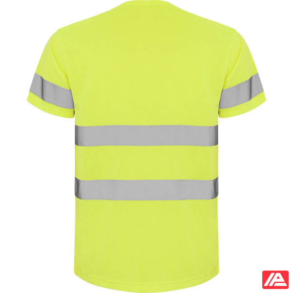 Roly Κοντομάνικο Μπλουζάκι Εργασίας Delta Fluor Yellow - Image 2