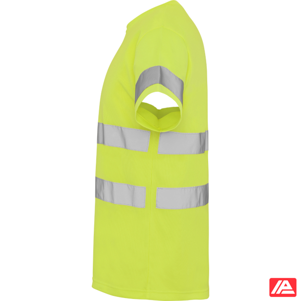 Roly Κοντομάνικο Μπλουζάκι Εργασίας Delta Fluor Yellow - Image 3