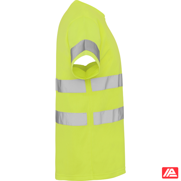 Roly Κοντομάνικο Μπλουζάκι Εργασίας Delta Fluor Yellow - Image 4