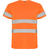 Roly Κοντομάνικο Μπλουζάκι Εργασίας Delta Fluor Orange
