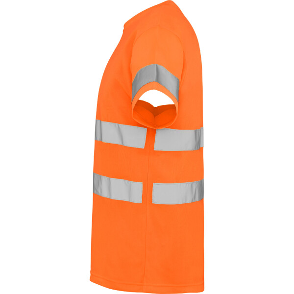 Roly Κοντομάνικο Μπλουζάκι Εργασίας Delta Fluor Orange - Image 3