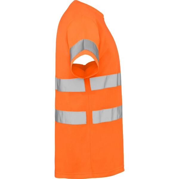 Roly Κοντομάνικο Μπλουζάκι Εργασίας Delta Fluor Orange - Image 4