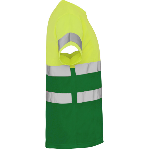Roly Κοντομάνικο Μπλουζάκι Εργασίας Delta Garden Green / Fluor Yellow - Image 4