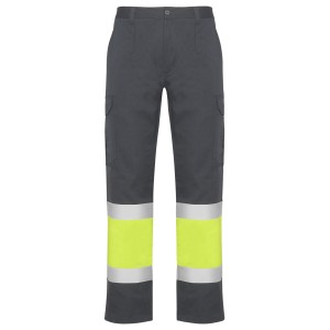 Roly Παντελόνι Εργασίας Naos Lead / Fluor Yellow