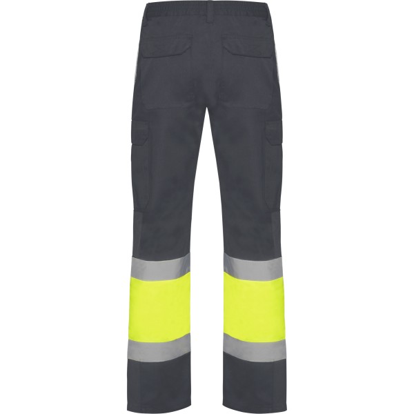 Roly Παντελόνι Εργασίας Naos Lead / Fluor Yellow - Image 2