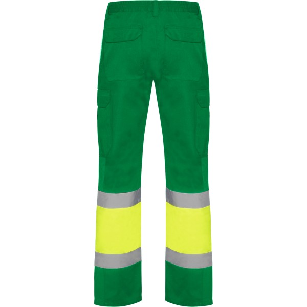 Roly Παντελόνι Εργασίας Naos Garden Green / Fluor Yellow - Image 2