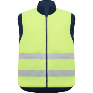 Roly Γιλεκο Εργασίας Persei Navy Blue / Fluor Yellow