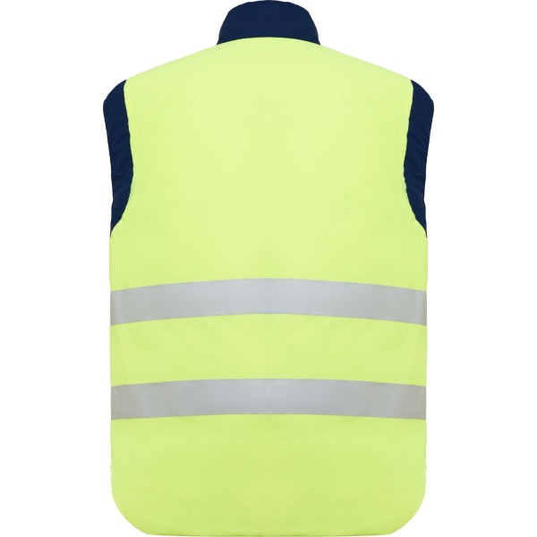 Roly Γιλεκο Εργασίας Persei Navy Blue / Fluor Yellow - Image 2