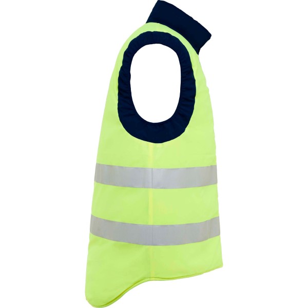 Roly Γιλεκο Εργασίας Persei Navy Blue / Fluor Yellow - Image 4