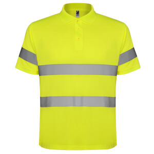 Roly Κοντομάνικο Polo Εργασίας Polaris Fluor Yellow