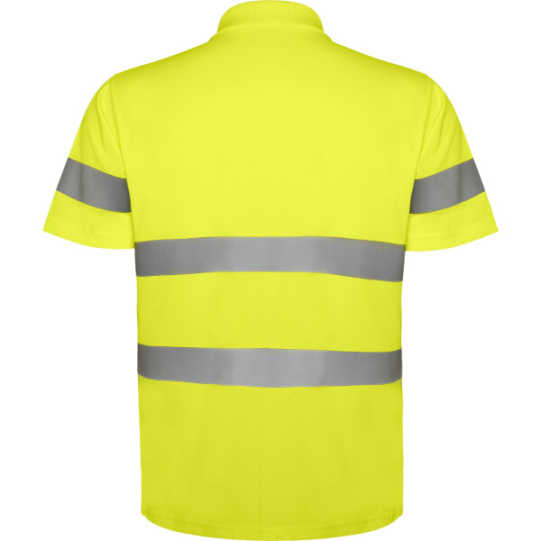 Roly Κοντομάνικο Polo Εργασίας Polaris Fluor Yellow - Image 2