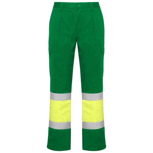 Roly Παντελόνι Εργασίας Soan Garden Green / Fluor Yellow