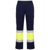 Roly Παντελόνι Εργασίας Soan Navy Blue / Fluor Yellow