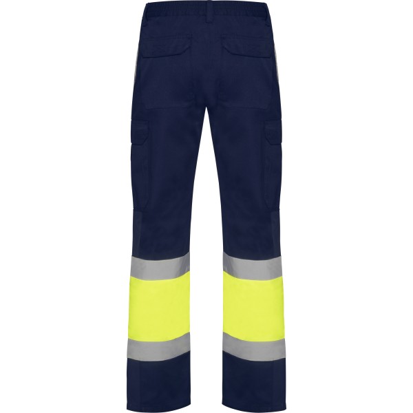 Roly Παντελόνι Εργασίας Soan Navy Blue / Fluor Yellow - Image 2
