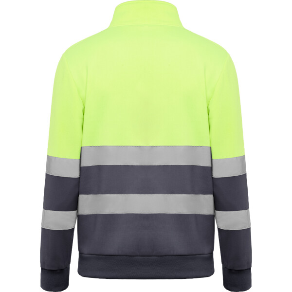 Roly Πουλόβερ Εργασίας Spica Lead / Fluor Yellow - Image 2