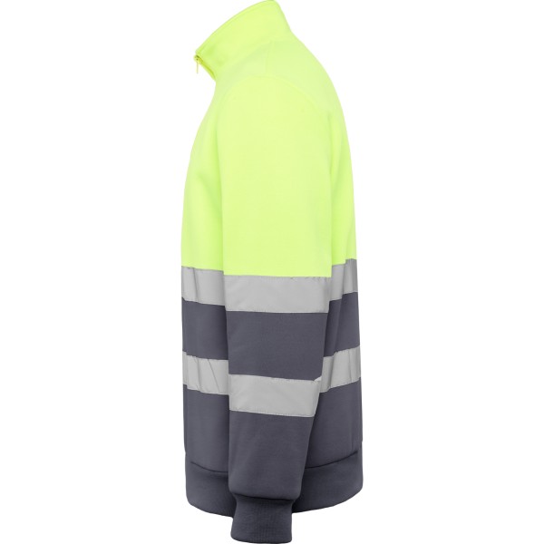 Roly Πουλόβερ Εργασίας Spica Lead / Fluor Yellow - Image 3
