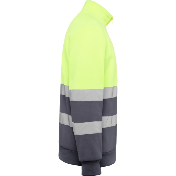 Roly Πουλόβερ Εργασίας Spica Lead / Fluor Yellow - Image 4