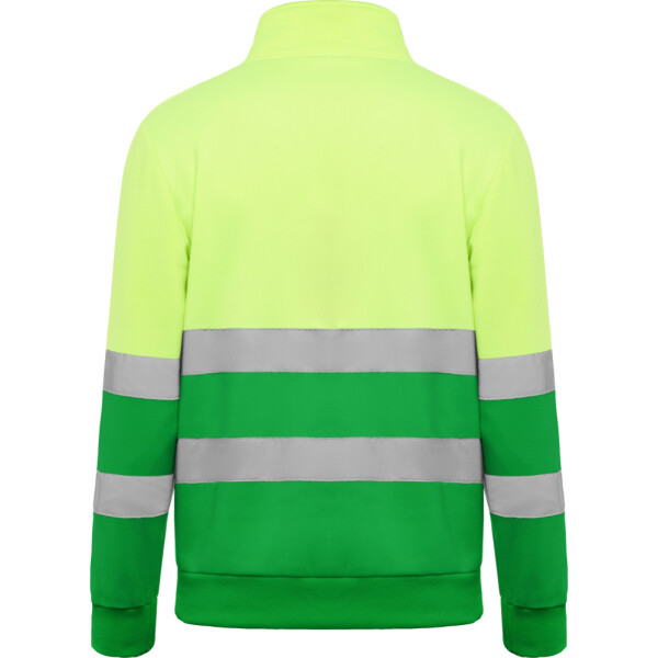 Roly Πουλόβερ Εργασίας Spica Garden Green / Fluor Yellow - Image 2