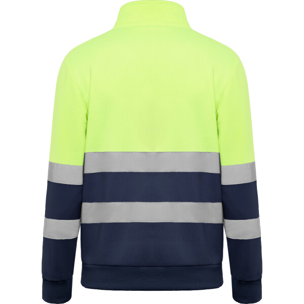 Roly Πουλόβερ Εργασίας Spica Navy Blue / Fluor Yellow - Image 2